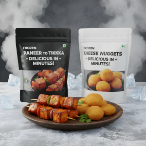 Paneer Tikka / Cheese Nuggets (Frozen Snacks)